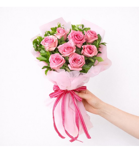 Pembe gül 8